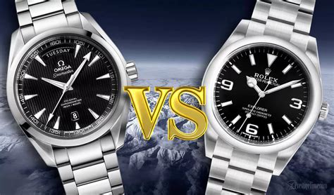 rolex explorer vs seamaster